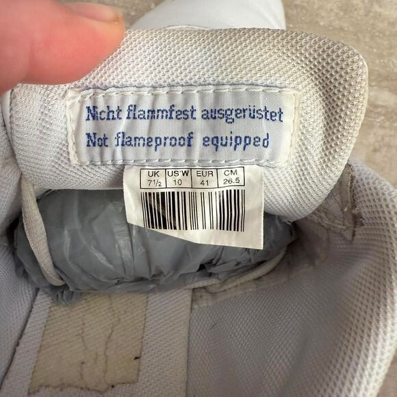 Vintage Y2K Blue White Speedcat Puma leather Women’s Sneakers size 10 Gorpcore - Picture 7 of 8